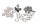 Etujarrulevyt, ruuvisarja, välikappaleet BMW R 1200 GS K25 0307 R12 04-07