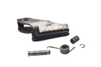 Vasen etujalkatuki, poljinpehmusteen pidike, jousi BMW R 1200 GS K25 0307 R12 04-07