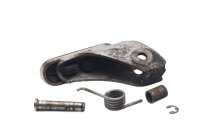 Vasen etujalkatuki, poljinpehmusteen pidike, jousi BMW R 1200 GS K25 0307 R12 04-07