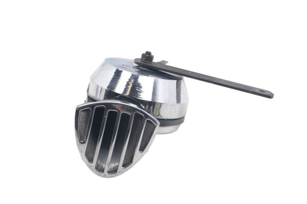 Fanfare horn, chrome, left, electric, vintage car Moto Guzzi California III VW 87-93