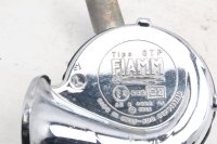 Fanfare horn, chrome, left, electric, vintage car Moto Guzzi California III VW 87-93