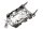 Portapacchi, supporto per borse laterali, portapacchi posteriore BMW R 1200 GS K25 0307 R12 04-07
