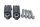 Morsetto per manubrio, piastra superiore, set di viti BMW R 1200 GS K25 0307 R12 04-07