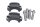 Morsetto per manubrio, piastra superiore, set di viti BMW R 1200 GS K25 0307 R12 04-07