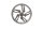 Jante de roue avant, roue moulée, support de frein à disque BMW R 1200 GS K25 0307 R12 04-07