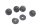Windshield bracket screw set damping set Moto Guzzi California III VW 87-93