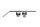Turn signal holder mounting kit (left side) Moto Guzzi California III VW 87-93