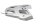Bagagedragerplaat voor achterbagage, aluminium, zilverkleurig BMW K 1300 GT K44 0538 09-11