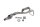 Palanca de freno trasero, palanca de freno de pie, pedal BMW R 1200 GS K25 0307 R12 04-07