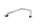 Front left crash bar, chrome tube protection bar Moto Guzzi California III VW 87-93