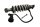 Hydraulisk justering af bageste støddæmper BMW R 1150 R Rockster R28 0308 03-05