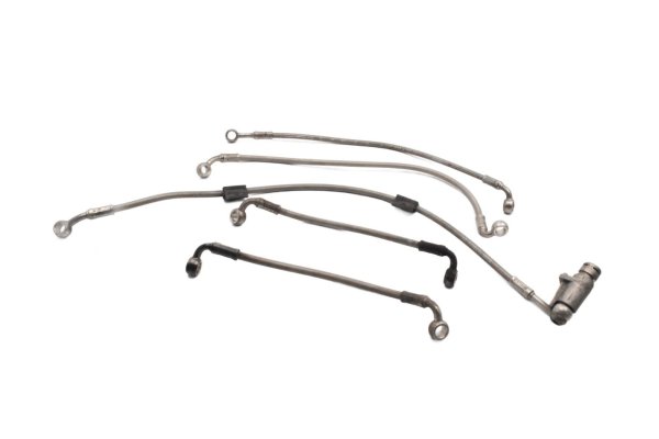 Juego de latiguillos de freno delanteros y traseros, trenzados de acero. BMW R 1200 GS K25 0307 R12 04-07
