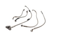 Juego de latiguillos de freno delanteros y traseros, trenzados de acero. BMW R 1200 GS K25 0307 R12 04-07