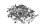 Screw set assortment, fairing, frame Moto Guzzi California III VW 87-93