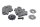 Distributiekettingkit, tandwielen, kettingspanner BMW R 1200 GS K25 0307 R12 04-07