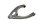 Front swingarm, suspension bearing arm, axle mount BMW R 1200 GS K25 0307 R12 04-07