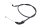 Gaskabel, Bowdenkabel, bediening van de gasklep BMW R 1200 GS K25 0307 R12 04-07