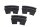 Ensemble de caoutchoucs damortissement pour réservoir de carburant BMW R 1200 GS K25 0307 R12 04-07