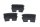 Ensemble de caoutchoucs damortissement pour réservoir de carburant BMW R 1200 GS K25 0307 R12 04-07