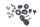 kit de montage de support de pare-brise carénage BMW R 1200 GS K25 0307 R12 04-07