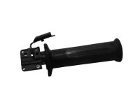 Electric heated grip, left side, handlebar grip rubber BMW R 1200 GS K25 0307 R12 04-07