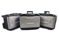 Side case set, top case, left and right, aluminum BMW R 1200 GS K25 0307 R12 04-07