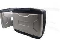 Side case set, top case, left and right, aluminum BMW R 1200 GS K25 0307 R12 04-07