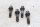 Rear wheel bolt set, rim mounting BMW R 1100 S 259 0422 R2S 98-05