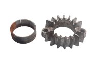 Exhaust manifold clamp mounting, left Moto Guzzi California III VW 87-93
