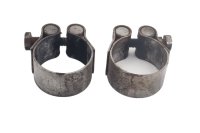 Exhaust clamp, manifold clamp, left Moto Guzzi California III VW 87-93