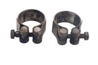 Exhaust clamp, manifold clamp, left Moto Guzzi California III VW 87-93
