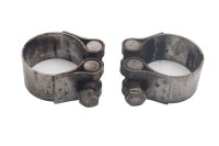 Exhaust clamp, manifold clamp, left Moto Guzzi California III VW 87-93
