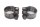Exhaust clamp, manifold clamp, left Moto Guzzi California III VW 87-93