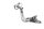 Achterremhendel en rempedaal BMW R 1200 GS K25 0307 R12 04-07