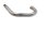 Left exhaust manifold, single pipe, heat shield Moto Guzzi California III VW 87-93