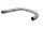 Left exhaust manifold, single pipe, heat shield Moto Guzzi California III VW 87-93