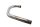 Left exhaust manifold, single pipe, heat shield Moto Guzzi California III VW 87-93