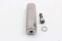 Left footrest with ribbed rubber mount Moto Guzzi California III VW 87-93