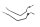 Conduite ABS, conduite de frein avant, conduite du système BMW R 1200 GS K25 0307 R12 04-07