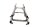 Telaio posteriore, supporto telaio, attacco ammortizzatore posteriore Kawasaki ZX-6R Ninja ZX600G 98-99