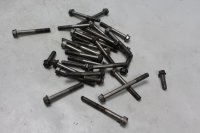 Set di viti per coperchio valvole e coperchio testata cilindro Kawasaki ZR 7S ZR750F H 01-04