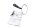 Styrspegel, backspegel, oval, aluminium, svart Triumph Street Triple 675 11-11