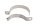 Auspuffhalter Schelle Befestigung Triumph Daytona 900 T300/D 92-96