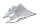 Windshield clear, mounting screen universal, fairing Kawasaki universell