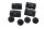 Stoelrubberen bufferset voorste dempingsbevestiging Honda CMX 1100 A Rebel 26-26