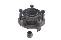 Sprocket carrier, rear wheel hub, mounting bearing unit...