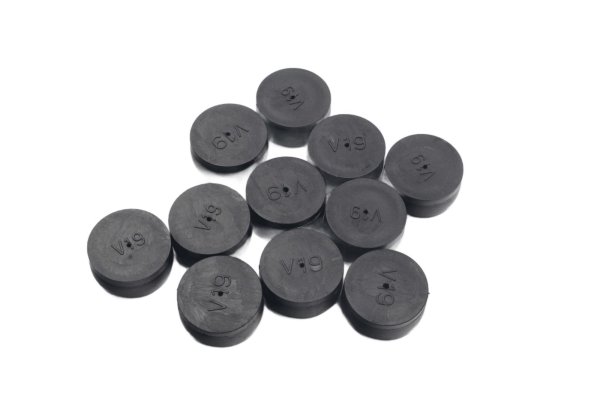 Tappo terminale in gomma del poggiapiedi Triumph Trident 750 T300/T300C 91-98