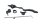 Sitzbankhalter Aufnahme Befestigung hinten BMW R 1200 GS K25 0307 R12 04-07