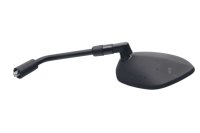 Universal left-hand rearview mirror, black, M10 Motorrad Zubehör universell