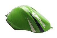 Serbatoio carburante, serbatoio benzina, verde, montaggio con serratura Kawasaki ZX-6R Ninja ZX600G 98-99